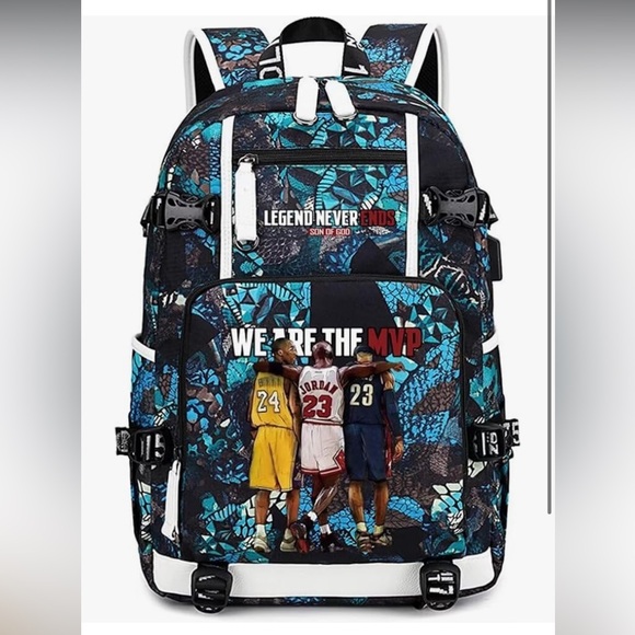 Accessories | Michael Jordan Kobe Bryant Lebron James Backpack | Poshmark
